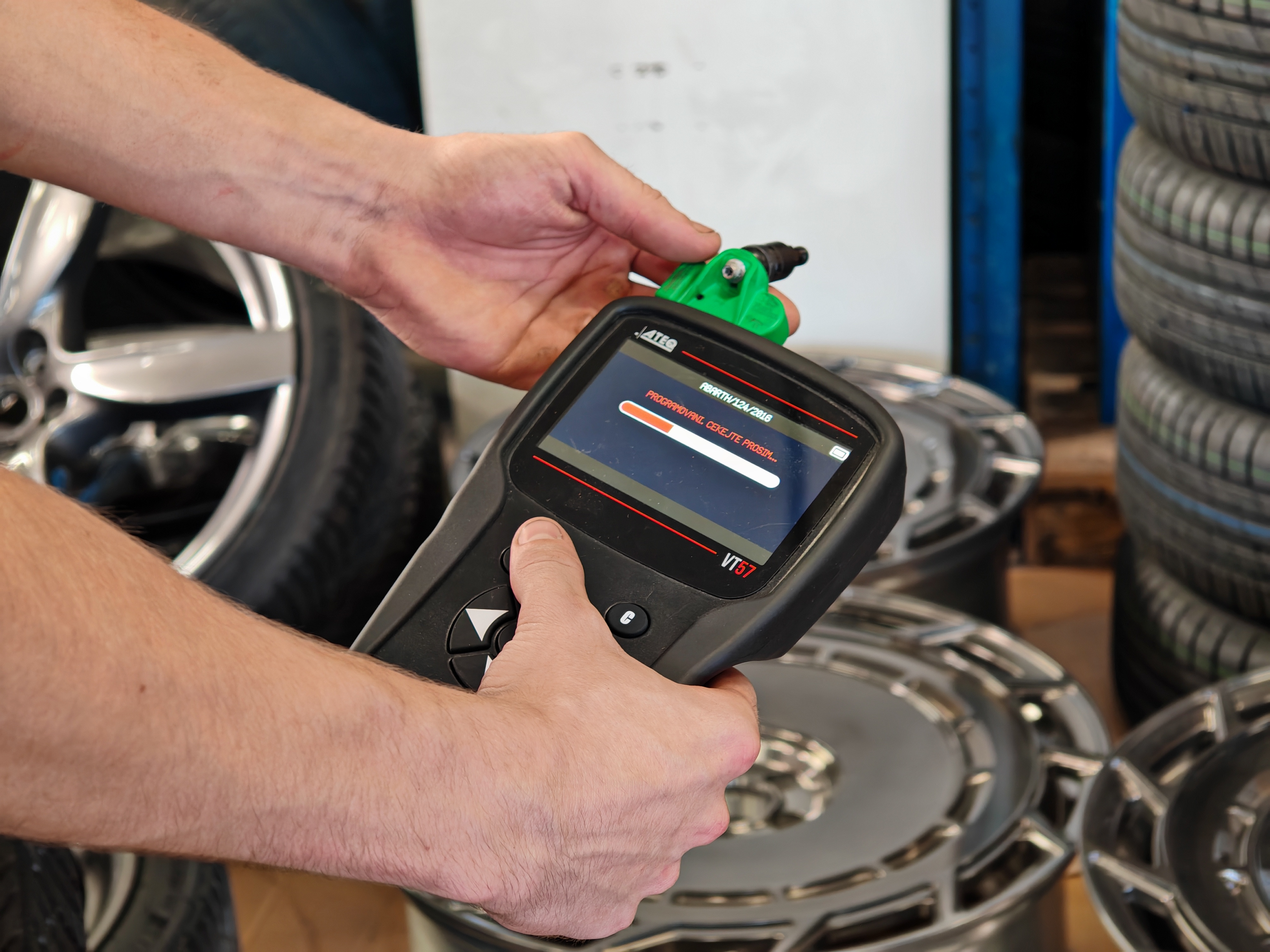 VYVÁŽENÍ SENZORY TPMS