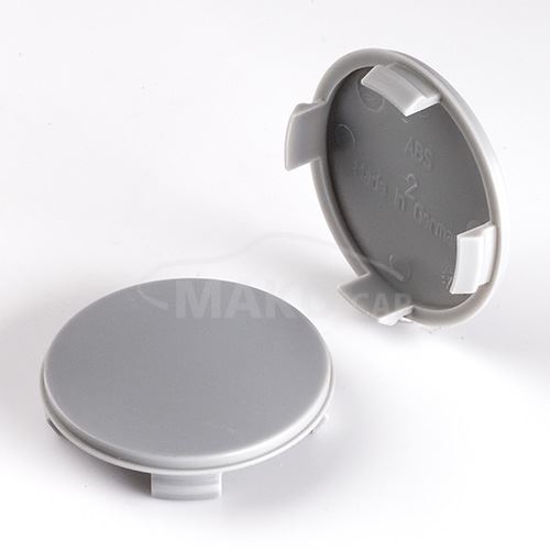 krytka průměr 56/60mm(vnitřní,vnější) šedá bez loga Alutec, ATS, Rial, Anzio (N40G)
