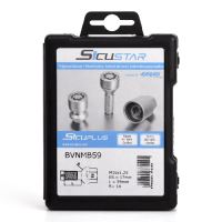 Pojistné šrouby M15x1,25x59 SICUSTAR BVNMB59 černé kulová R14, klíč 17