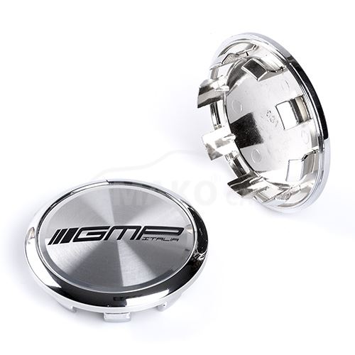 krytka průměr 56/69mm (vnitřní,vnější) GMP C.31/36,plast, stříbrné, disky Audi, úchyt 2mm (2)