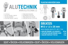 Pojistná mont.sada SBLV225 (šrouby LS17A25FR13 16x, pojistné B225 4x, ventil TR413C 4x) (7159)