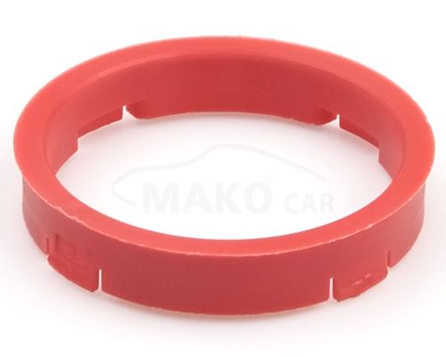 Kroužek vymezovací 73,1 / 64,1 (S51), plast, tmavá červená nebo modrá, přesah kužele 2mm (9048)