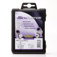 Pojistné matice M12x1,5 SICUKOSMOS MK115SW21 kužel, zavřená, klíč 21 (2)
