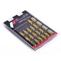 Montážní sada JN1-GOLD kolová matice 20ks M12x1,25 kužel, klíč 19, výška 43mm (2)