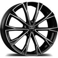 10,5x21 5/114,3 ET48 GMP Totale; black diamond, kužel, průměr 64,1 (800kg)