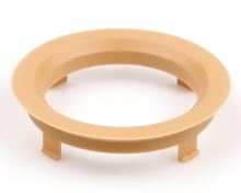 Kroužek vymezovací 70,1 / 57,1 (Z1411), plast, světle hnědá, přesah kužele 7mm