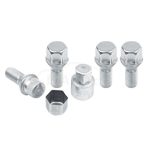 Pojistné šrouby M14x1,5x30 SICURIT BN430SW19 kužel, klíč 19