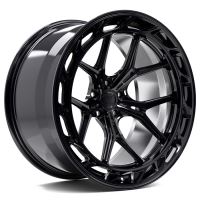 11,5x21 5/108-130 ET16-59 VESSER FORGED VSR8 Left MID; gloss black, 57,1-84,1 (760kg)