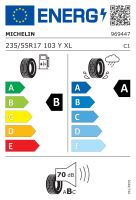 235/55R17 103Y, Michelin, PRIMACY 4+,TL XL FP B,A,B,70 -dB (1)