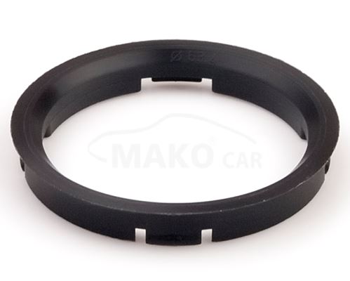 Kroužek vymezovací 73,0 / 63,4 (FZ50), plast, tmavá hnědá, přesah kužele 4mm (9326)