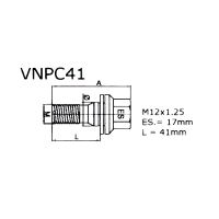 Pojistné šrouby M12x1,25x41 SICUSTAR VNPC41 plochá s podložkou, klíč 17 (6410)