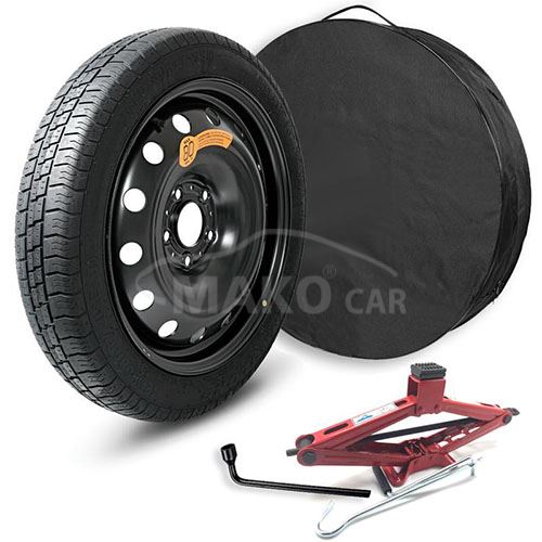 Dojezdové plechové kolo 4,0x16 KRF0386 (SW030439), pneu 125/70R16
