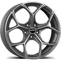 8,5x20 5/112 ET25 GMP Ultrivity X; matt anthracite diam., kužel, průměr 66,6 (850kg)