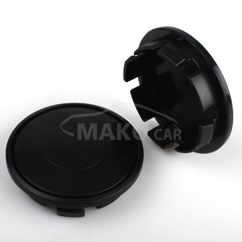 Krytka průměr 56/65mm (vnější), VW(CS65-VW)(C26) černá plast, bez loga, úchyt 4mm (8164)