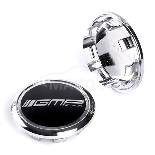 krytka průměr 56/69mm (vnitřní,vnější) GMP C.31/36, plast, černé, na disky Audi, úchyt 2mm