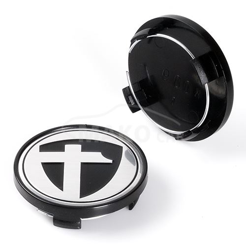 krytka průměr 56/64mm (vnitřní,vnější) (K-009) Tomason, stříbrné logo, úchyt 5mm (1)
