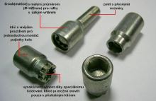 Pojistné šrouby M14x1,5x30 SICUTUNE BVT430 MICROLOCK C2/J černé kužel, klíč 17/19 (6035)