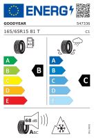 165/65R15 81T, Goodyear, VECTOR 4SEASONS G2,TL M+S 3PMSF,OE Renault B,C,A,68 -dB (1)