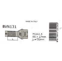Pojistné šrouby M12x1,5x31 SICUSTAR BVN131 (STARLOCK I1/E BLK) černé kužel, klíč 17 (4190)
