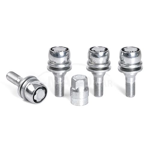Pojistné šrouby M12x1,25x36 SICUBLOC ANR36 (FLOWERLOCK BE8/D) plochá s podložkou, klíč 17 (1)