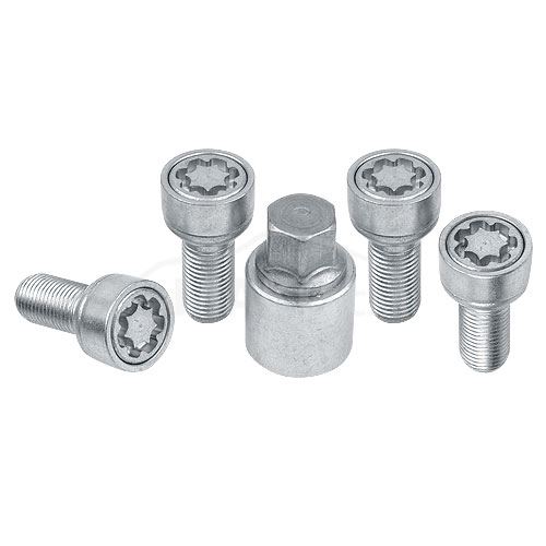Pojistné šrouby M12x1,5x45 SICUSTAR VN245R13 kulová R13, klíč 17