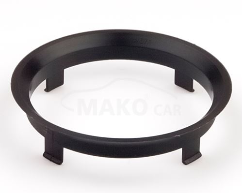 Kroužek vymezovací 70,1 / 67,1 (Z1342), plast, tmavě hnědá, černá, přesah kužele 7mm (9011)