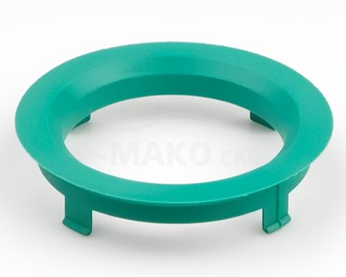 Kroužek vymezovací 70,1 / 56,6 (Z1345), plast, zelená, přesah kužele 7mm (9002)