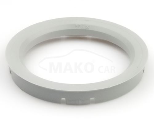 Kroužek vymezovací 73,0 / 59,1(FZ47), plast, šedá, přesah kužele 4mm (9323)