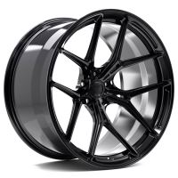 11,0x21 5/108-130 ET10-55 VESSER FORGED VSR7 MID; gloss black, 57,1-84,1 (760kg)