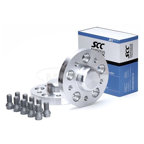 Rozšiřovací podložky 25mm 5/112-66,6 (šrouby M12x1,5)(SCC 13322) s krytkou, 2ks (5088)