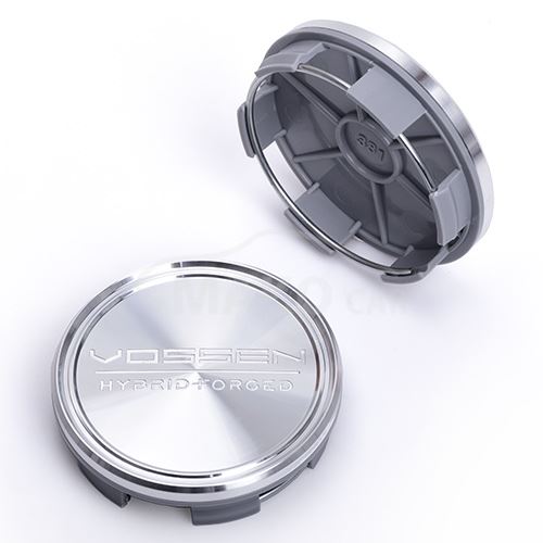 krytka průměr 59/64mm (vnitřní,vnější) Vossen, stříbrná, kovová, úchyt 5mm