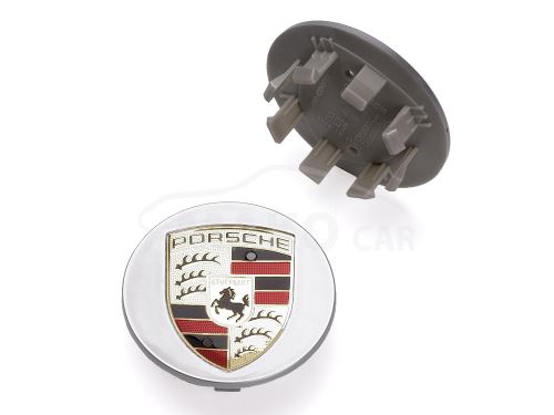 krytka průměr 48/65mm(vnitřní,vnější) Porsche Macan stříbrné, 958601150, úchyt 7mm (1)
