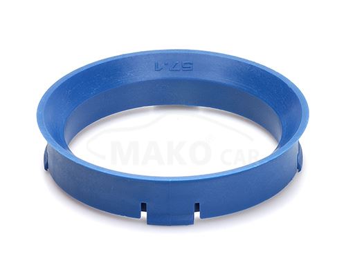 Kroužek vymezovací 66,6 / 57,1 (FZ60), plast, modrá, přesah kužele 3mm (1)