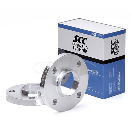 Rozšiřovací podložky 15mm 4/98-58,1 (SCC 12105)(A=14mm B=0,5mm viz nákres) 2ks (2)
