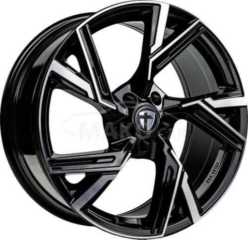 8,0x18 5/112 ET35 Tomason AR1; black diamond polished, kulová R13, průměr 66,6 (720kg)