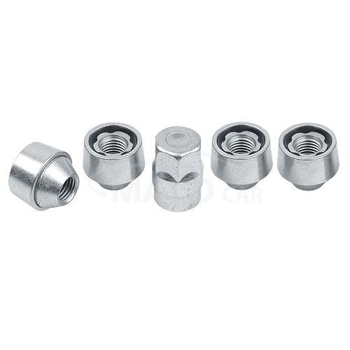 Pojistné matice M12x1,25 SICUBLOC DN215A kužel, otevřená, klíč 19