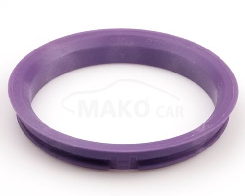 Kroužek vymezovací 82,0 / 71,5 (104.0200.084), plast, fialová, přesah kužele 4mm (9314)