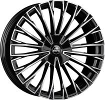 9,5x22 5/112 ET30 Antera A103; piano black diamond, kužel, průměr 66,6 (800kg)