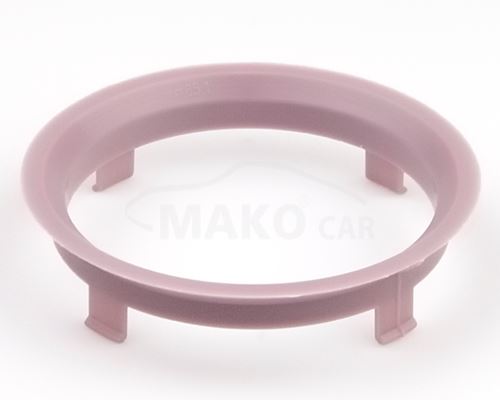 Kroužek vymezovací 70,1 / 65,1 (Z1617), plast, fialová, přesah kužele 7mm (9008)