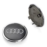 krytka průměr 56/69mm(vnitřní,vnější) Audi, original (8TO601170A, 4BO601170A) černá matná