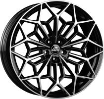 9,5x20 5/114,3 ET40 Antera A105; piano black diamond, kužel, průměr 75,0 (750kg)