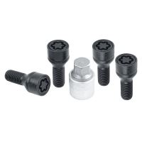 Pojistné šrouby M12x1,5x28 SICUSTAR BVN128 (STARLOCK SL/E BLK) černé kužel, klíč 17