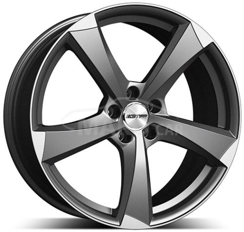 9,0x20 5/112 ET25 GMP Ican; matt anthracite diamond, kulová R13, průměr 66,5 (750kg)