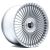 9,0x22 5/108-130 ET12-48 VESSER FORGED VSR9 FLAT; satin silver, 57,1-84,1 (980kg)